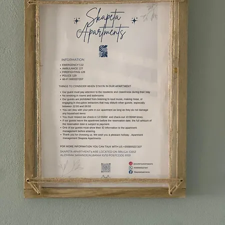 Skapeta Appartement Saranda